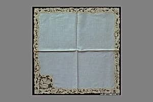 Napkin (from a set of table linens) by Unknown Artist