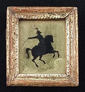 Napoleon on horseback by Unknown Artist