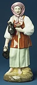 Okhta Milkmaid by Imperial Porcelain Manufactory, St. Petersburg