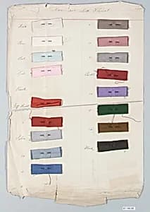 Page from a sample book by Unknown Artist