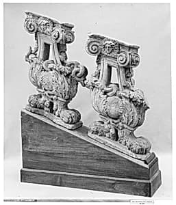 Pair of balusters by Louis Le Vau
