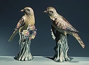 Pair of birds by Unknown Artist