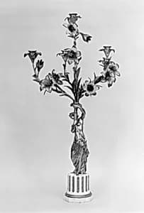 Pair of candelabra by Unknown Artist
