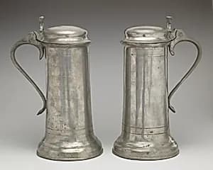 Pair of church flagons by Unknown Artist