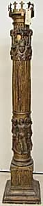 Pair of columns by Unknown Artist