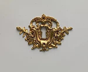 Pair of keyhole escutcheons by Unknown Artist
