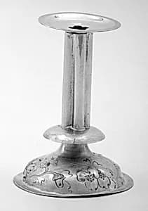 Pair of miniature tapersticks by A
