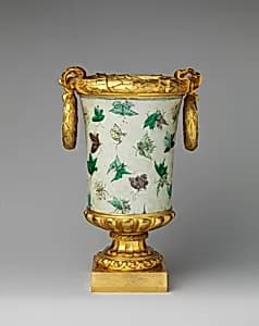 Pair of mounted vases by Unknown Artist