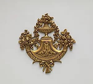 Pair of panel ornaments by Unknown Artist