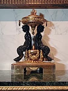 Pair of perfume burners by Unknown Artist