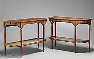 Pair of pier tables by Unknown Artist