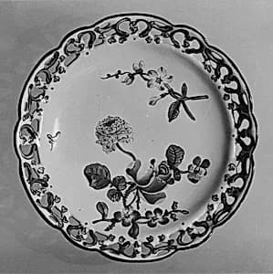 Pair of plates by Veuve Perrin Factory