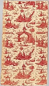 Pair of quilted panels by Unknown Artist