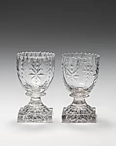 Pair of salts by Unknown Artist