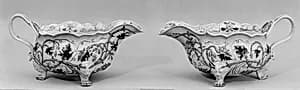 Pair of sauceboats by Unknown Artist