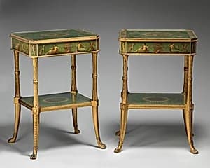Pair of tables by James Stuart
