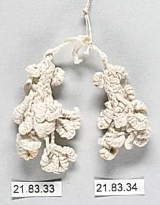 Pair of tassels by Unknown Artist