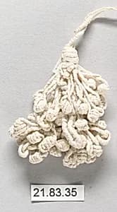 Pair of tassels by Unknown Artist
