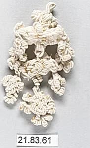 Pair of tassels by Unknown Artist