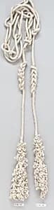 Pair of tassels by Unknown Artist