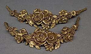Pair of vase ornaments by Unknown Artist