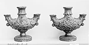 Pair of vases by Unknown Artist