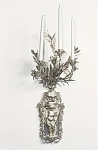Pair of wall brackets by Unknown Artist