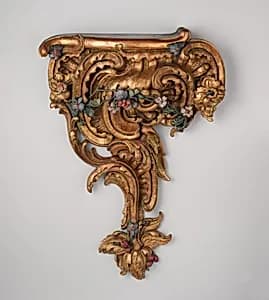 Pair of wall brackets by Unknown Artist