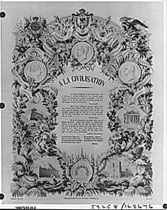 Panel by Horace Verzier et Cie