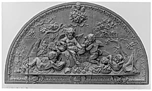 Panel (Dessus de porte) by Unknown Artist