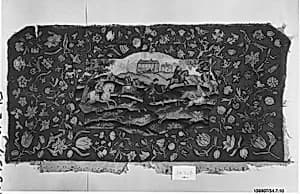 Panel for a settee by Unknown Artist