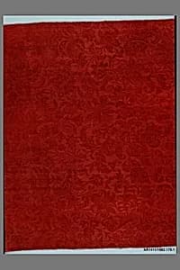 Panel of printed camlet by Unknown Artist