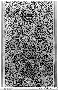 Panel of velvet by Unknown Artist