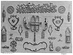 Panel ornament by Unknown Artist