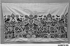 Part of a dress border by Unknown Artist