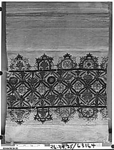 Part of a dress border by Unknown Artist