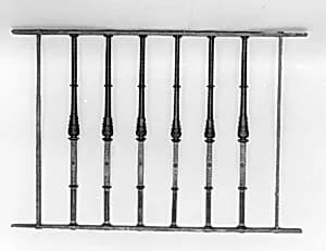 Part of grill by Unknown Artist