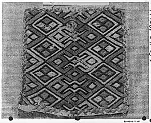 Peasant costume fragment by Unknown Artist