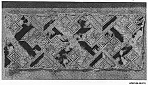 Peasant costume fragment by Unknown Artist