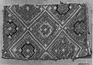 Peasant costume fragment by Unknown Artist