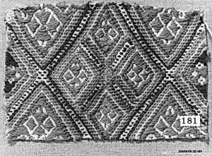Peasant costume fragment by Unknown Artist