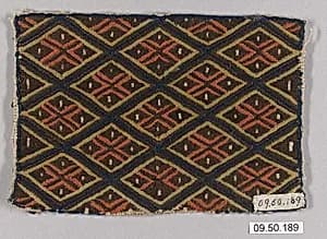 Peasant costume fragment by Unknown Artist