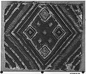 Peasant costume fragment by Unknown Artist
