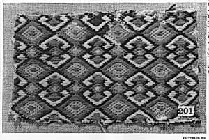 Peasant costume fragment by Unknown Artist