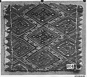 Peasant costume fragment by Unknown Artist