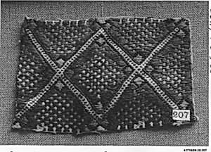Peasant costume fragment by Unknown Artist