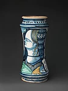 Pharmacy jar (albarello) by Unknown Artist