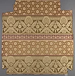 Portrait of James W. and C. Ward Textile|Christopher Dresser