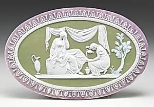 Plaque by Lady Templetown|Josiah Wedgwood