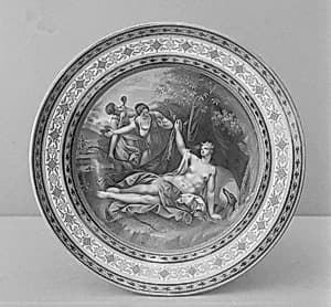 Plate by Imperial Porcelain Manufactory 